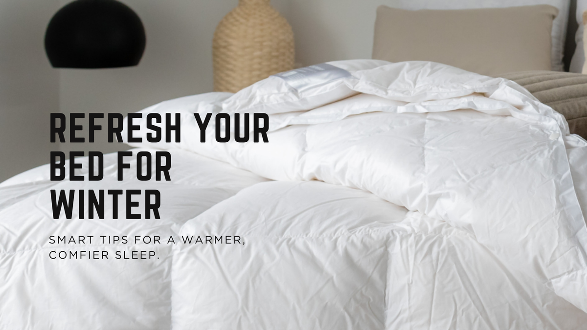 How to Refresh Your Bed for Winter