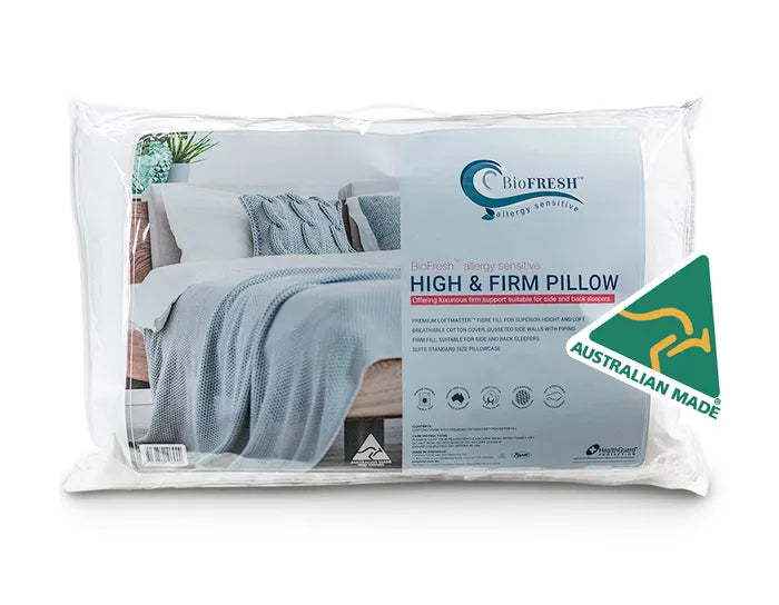 High loft top firm pillow