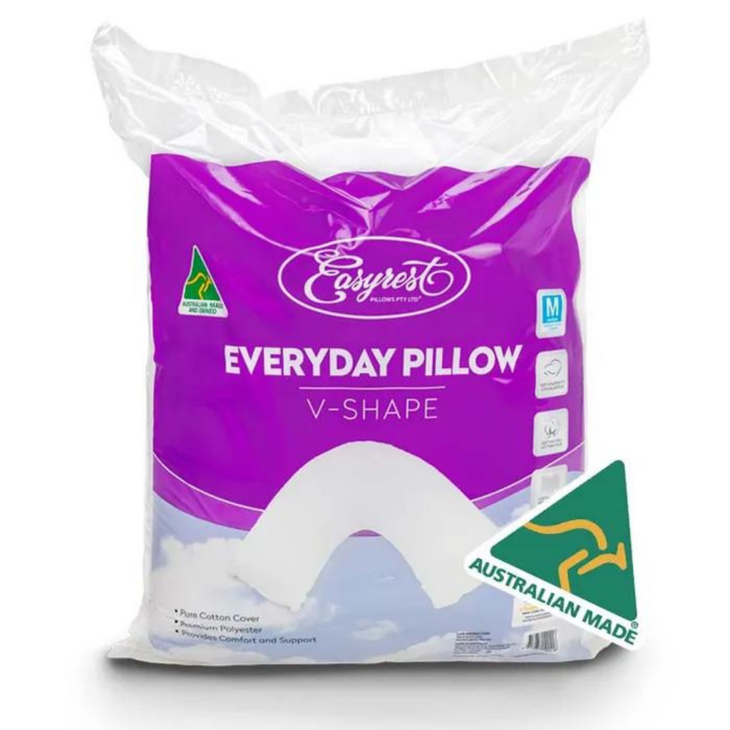 V shaped pillow clearance australia