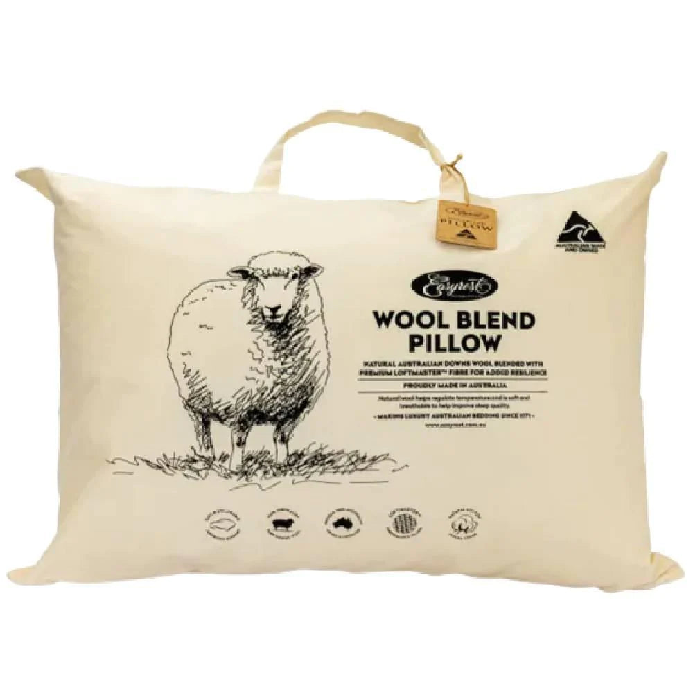 Luxury Wool Blend Pillows Twin Pack