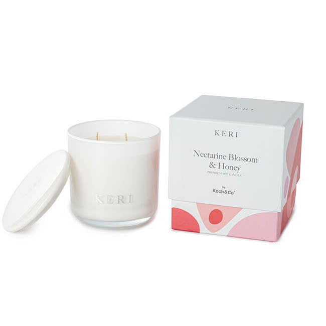 Nectarine Blossom and Honey Soy Candle
