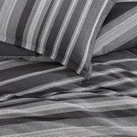Hunter Charcoal Quilt Cover Set