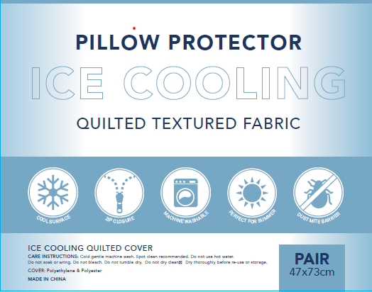 Ice Cooling Pillow Protectors Pack