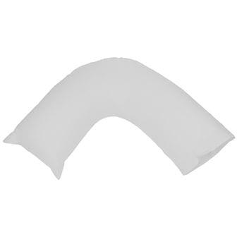 Pillowcase white V shape