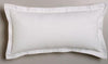 Ascot white long cushion