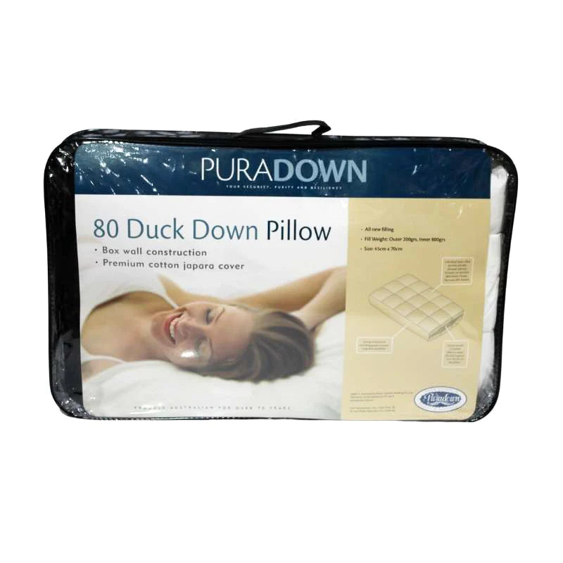 80% Duck Down Chamber Pillows