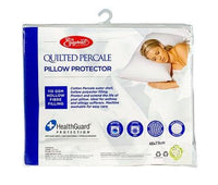 Quilted Percale Pillow Protector 1