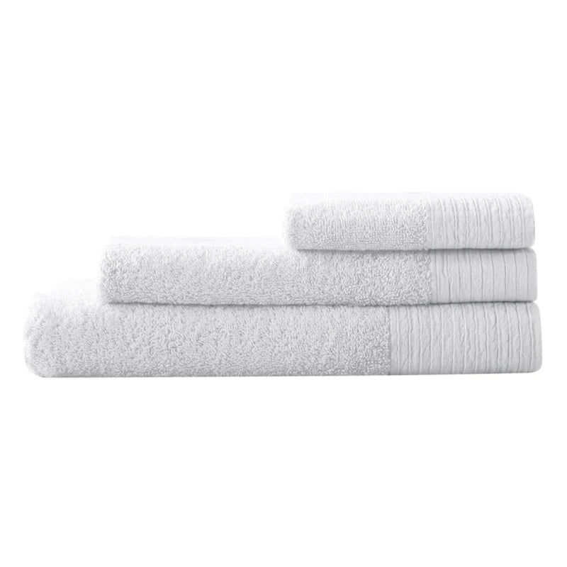 Organic Cotton White Bath Towel
